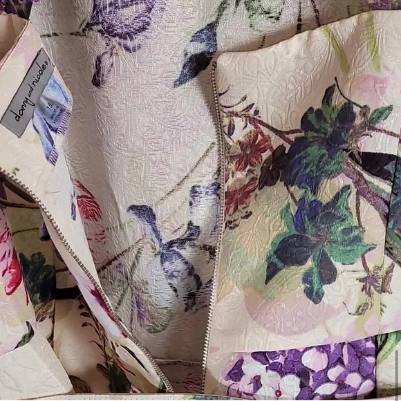 Nwt Danny & Nicole Floral Fit & Flare Dress Size 18 - Picture 14 of 15